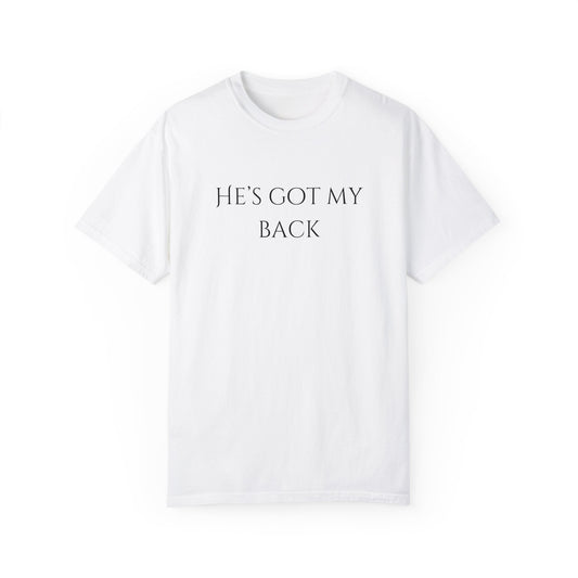 Unisex 'He's Got My Back' T-Shirt