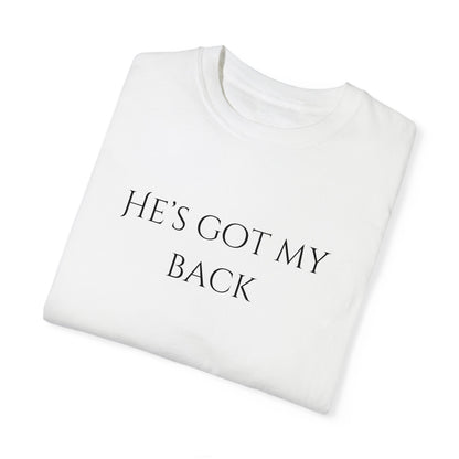 Unisex 'He's Got My Back' T-Shirt