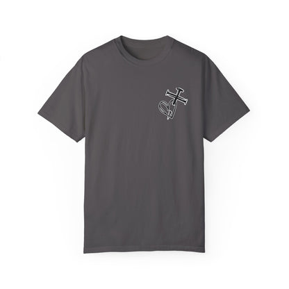 Unisex Cross Crossing Heart T-Shirt