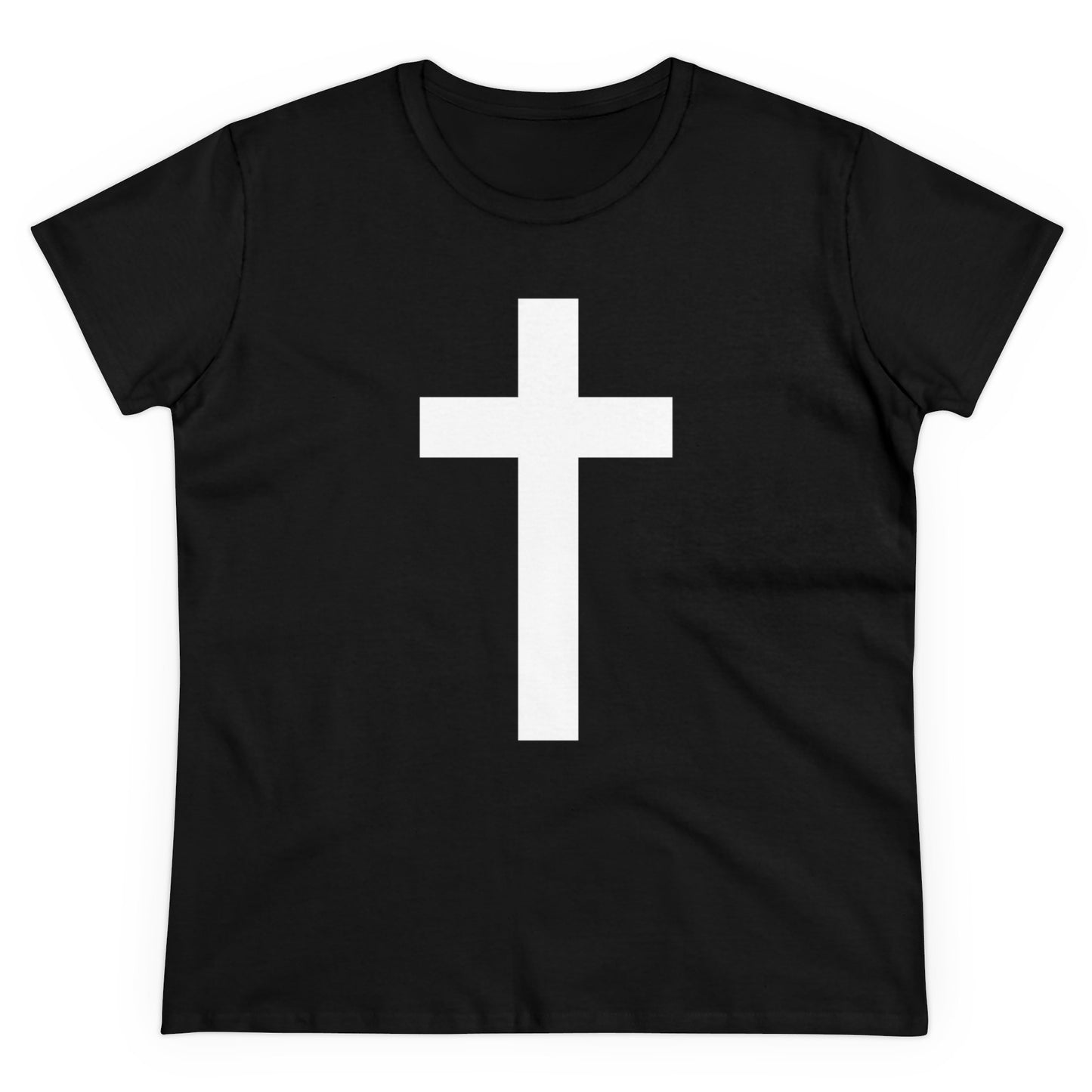 Women's Minimalist Cross T-Shirt