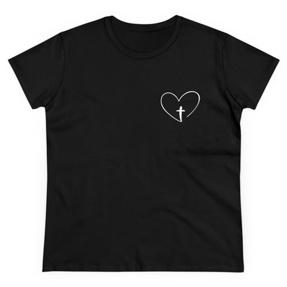 Women's Minimalist Cross T-Shirt