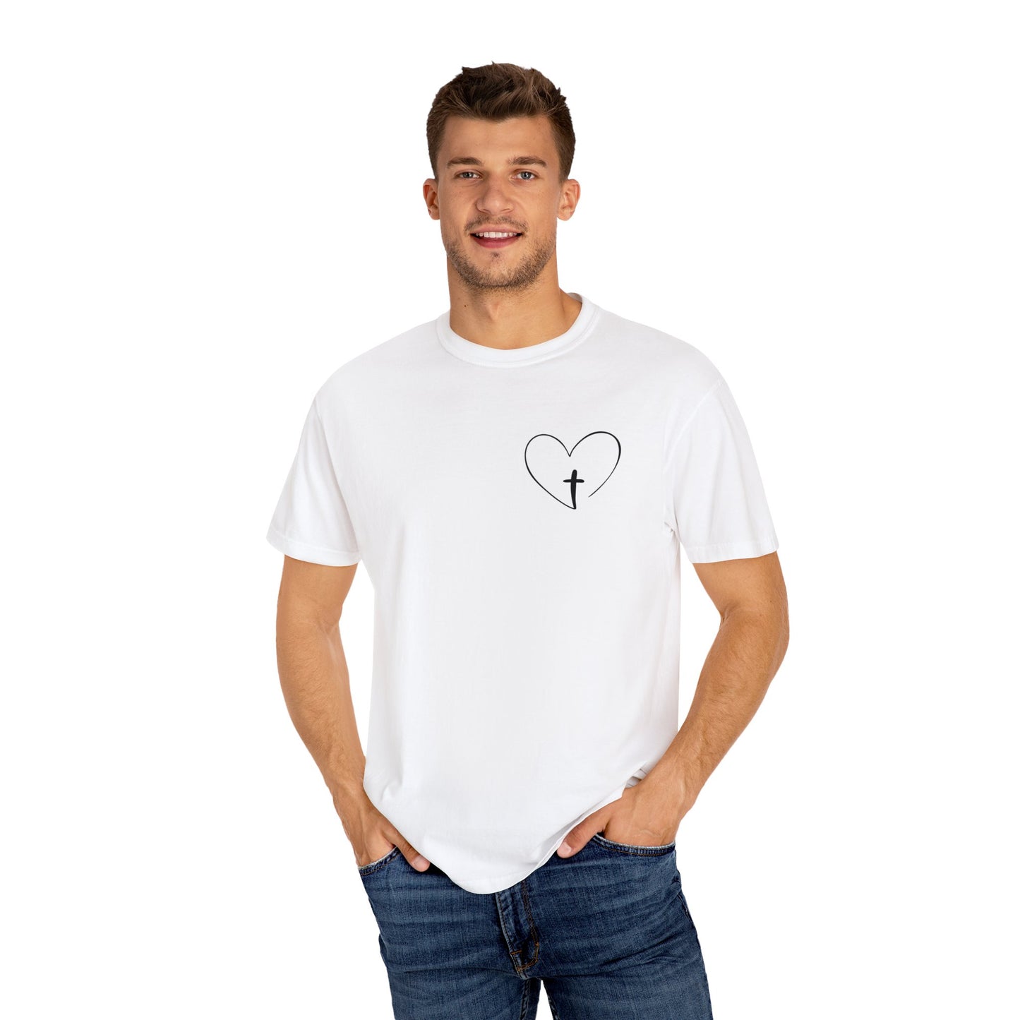 Unisex Minimalist Cross T-Shirt