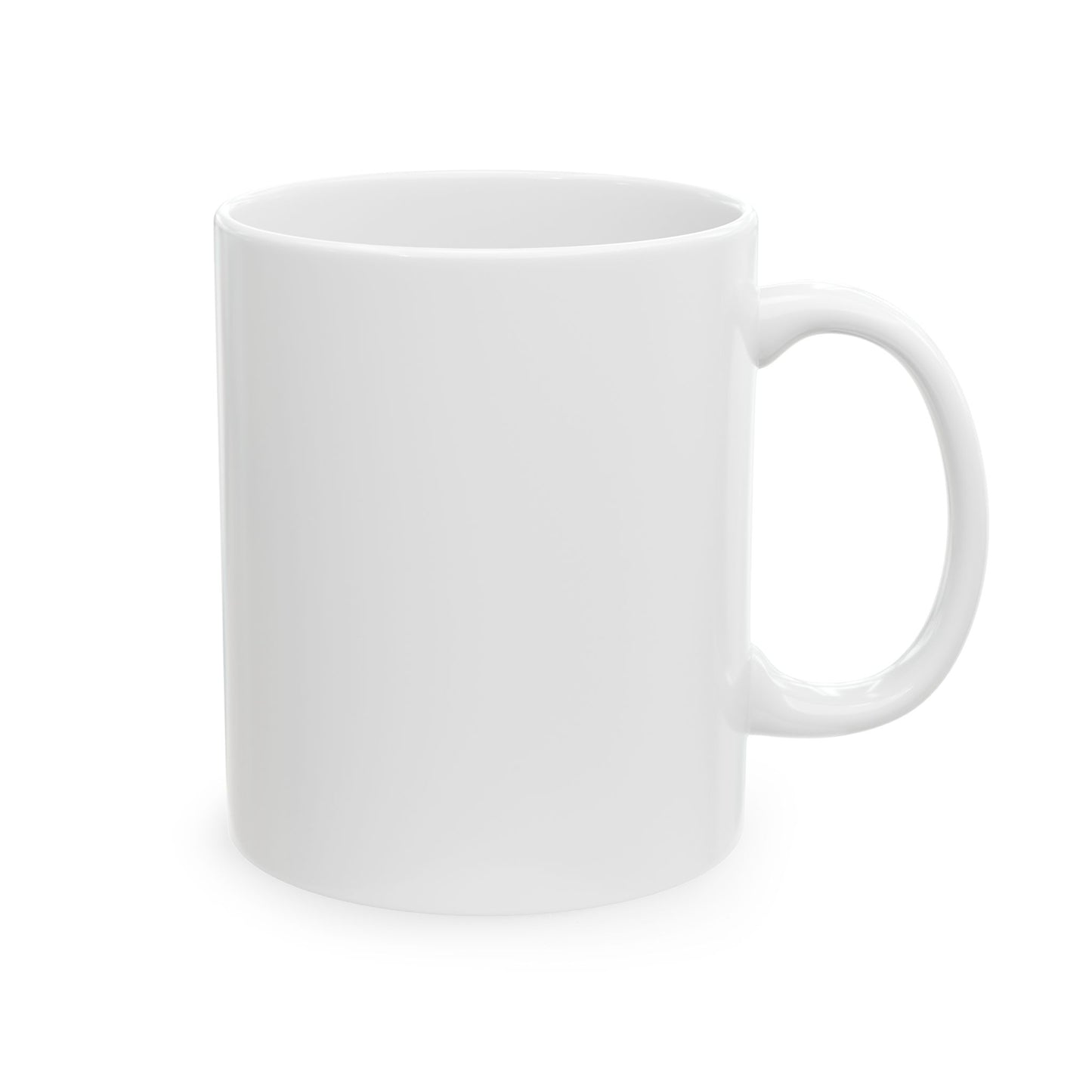 Minimalist Cross Design Ceramic Mug