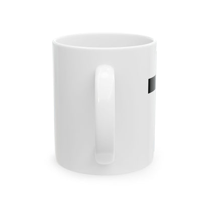 Minimalist Cross Design Ceramic Mug